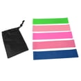 thumbnail image 2 of 5 PCS Sports Exercise Resistance Loop Bands Set Elastic Band Set for Yoga Home Gym Training, 2 of 7