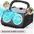 thumbnail image 3 of Machine à Bulles Portable avec Fonctionnalité Automatique, Bulles à Haut Débit pour des Moments Inoubliables, Souffleur de Bulles en Matériau ABS Durable, Parfait pour les Événements Intérieurs et Extérieurs, 3 of 5