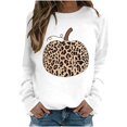 thumbnail image 2 of 2023 Chandail de Mode pour Femmes Rabais de 50 % Liquidation Mode Décontractée Manches Longues Col Rond Imprimé Chandail pour Dames Hauts Blouse, 2 of 4