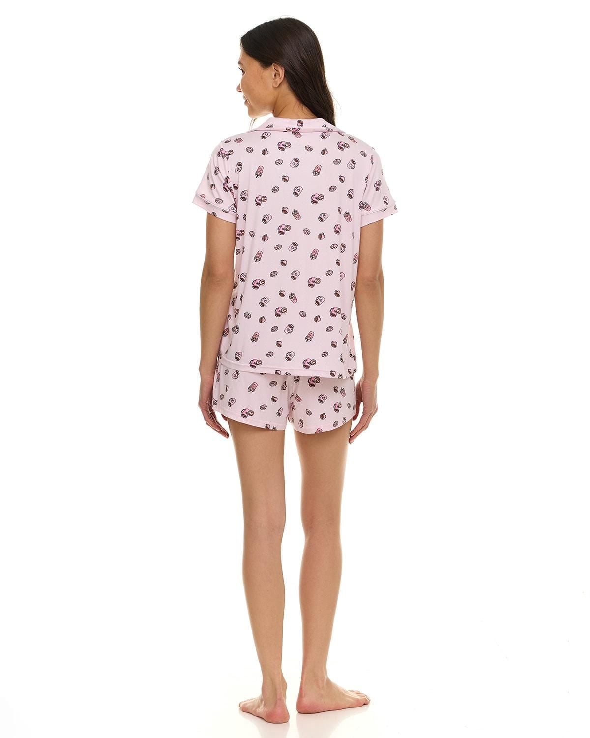 Ensemble pyjama 2 pièces à col cranté pour femme Paris Dreams, tailles S à XL – Exclusivité en ligne