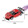 thumbnail image 3 of Remote Control Car Red With Water Spray Function High Speed Drifting 1 16 Scale For Kids Boys Girls Age 4 12 Rechargeable Battery Play Toy Size 8 7X4 5X2 4 Inches Red, 3 of 6
