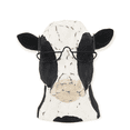thumbnail image 2 of DIU Cadre de Lunettes Décoratif Tête de Vache pour Table de Chevet Ou Bureau 1 Pce, 2 of 8