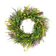 thumbnail image 3 of Lipstore Front Door Spring Wreath Durable Artificial Wreath for Window Party Festival Diameter 50CM, 3 of 8