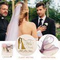 thumbnail image 4 of OULII 1 Set Swearing Cards for Wedding Sea Anemone Pink Thank You Notes Wedding Ceremony, 4 of 6