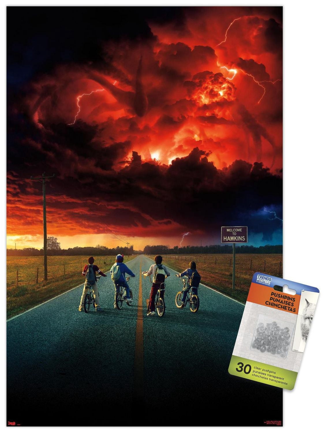 Netflix Stranger Things: Season - Key Art Wall Poster