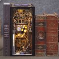 thumbnail image 2 of Tradeopia Puzzle en bois 3D – Kit DIY Salle Commune Nebula Bibliothèque Miniature, 2 of 5