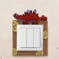 thumbnail image 2 of Watertproof Light Switch Socket Protective Watertproof light switch protective Cover Cartoon Wall Sticker Wall Switch Panel Decoration, 2 of 6