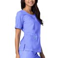 thumbnail image 3 of Adar Universal Women's V-Neck Scrub Top, Adult, 3 of 7