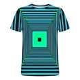 thumbnail image 4 of Shorts pour Hommes Mode Décontractée Imprimé Sports Manches Courtes Col Rond Blouses Chemises Chemises pour Hommes, 4 of 6