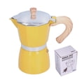thumbnail image 1 of Coffee Maker, Coffee Pot Comfortable Grip Ergonomic Handle Design Alumunum Alloy  For Home For Office Yellow, 1 of 8