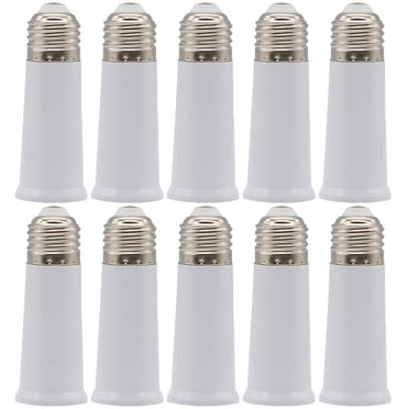 10pcs Bulb Socket Extender E27 Socket 95mm Recessed Light Converter Base