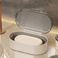 thumbnail image 2 of Feltree Flip-Top Travel Soap Case with Ventilation System, Splash-Proof Bathroom Organizer for Gym Bag, Compact Design with Quick-Drain Base, 2 of 7