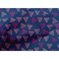 thumbnail image 4 of oneOone Cotton Poplin Fabric Triangle Block Print Fabric By The Yard 42 Inch Wide, 4 of 4