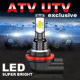 thumbnail image 2 of Pour 2014-2022 Honda Rancher TRX420 TRX500 LED Ampoules de Phares Accessoires, 2 of 9