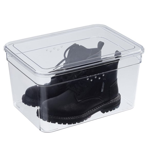 Mainstays Plastic Shoe Box - Extra Tall Size