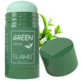 thumbnail image 1 of Green Tea Mask Stick Blackhead Remover Facial Mask Clay Mask Purifying Oil Control Clean Solid Mask Moisturizing Acne Deep Pore Cleansing for All Skin Types of Men and Women, 1PCS, 1 of 9