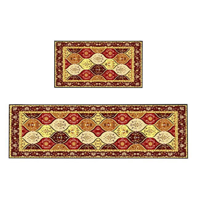 Giyblacko Carpet Door Mats Machine Washable Crystal Velvet Floor Mats Non Slip Comfortable Standing Mat Ergonomic Rug