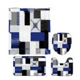 thumbnail image 2 of Shower Curtain Set Toilet Bathroom Three Piece Set Under $25 Dusknt, 2 of 4