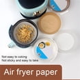 thumbnail image 4 of pitrice 50 Pcs Doublure pour Friteuse à Air Chaud Papier Parchemin Imperméable Résistant à la Chaleur Antiadhésif Absorption d'Huile de Cuisson pour Rôtir Barbecue Camping Brun, 4 of 9
