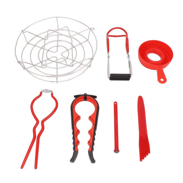 Home Canning Kit, Comfortable Grip Easy To Store Stainless Steel Canning Supplies Starter Kit for Home