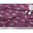 thumbnail image 3 of Soimoi Cotton Voile Fabric Tree & Sloth Cartoon Print Sewing Fabric Yard 42 Inch Wide, 3 of 3