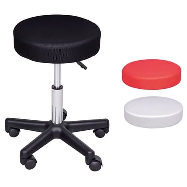 Tabouret de Salon Roulant Réglable SPA Tatouage Massage Chaise Pivotante