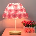 thumbnail image 1 of LSLJS Lampe de Table Ajustée Fleur Lampe de Bureau Déco Maison Saint-Valentin Éclairage LED Mariage Fleur Immortelle Cadeau Lampe de Table, Lampe de Bureau, 1 of 7