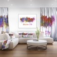 thumbnail image 3 of Design Art Mexico City Skyline Canvas Print, 3 of 3
