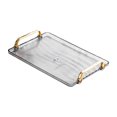 thumbnail image 4 of Decorative Tray Drinks Tea Cups Vanity Tray Entertaining Perfume Candle Tray for 30.5cmx22cmx4.5cm, 4 of 9