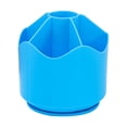 thumbnail image 1 of Kbndieu Rotatable Pencil Holder Pencil Case on Rotating Table - 6 Compartment Pencil Case for School Office, Cosmetic Storage Home Essentials, 1 of 3