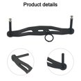thumbnail image 3 of GLFILL 1Set Carbon Fiber Fishing Rocker Handle FOR DAIWA FOR ABU Hole 8/5MM BaitCasting Reel Fishing Tool Accessories champagne, 3 of 9