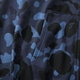 thumbnail image 4 of QJUHUNG BAPE Shark Cotton Hoodie Street  Camouflage Double Hooded Jacket CAMO Black, 4 of 6