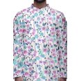 thumbnail image 4 of Atasi Kurta Pyjama de Fête pour Hommes, Col Mandarin, Ensemble Ethnique Imprimé Kurta, 4 of 5