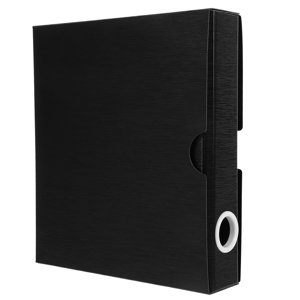 KAKOWELY reliure à anneaux Couverture de binder 2-Ring Poches de cartes Binder Cover Paper Binder Reutilisable Pockets de cartes Shell8.27"X7.36"X1.73"