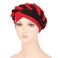 thumbnail image 2 of Turban Tressé pour Femmes Chapeau Bonnet de Cancer Foulard Couvre-Chef, 2 of 2
