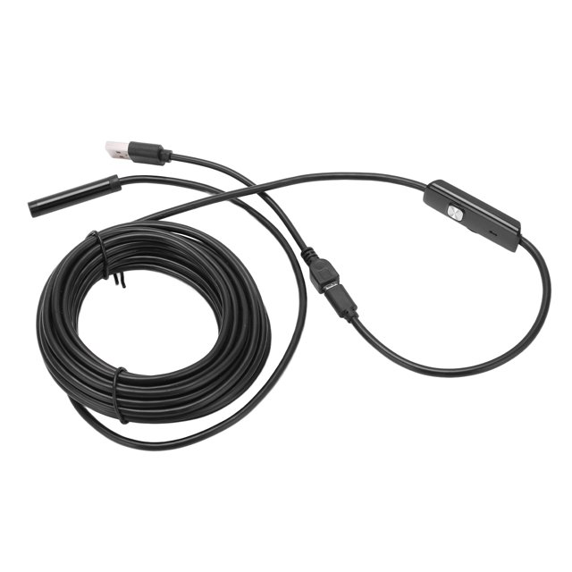 VGEBY Inspection Endoscope,AN97‑8 8mm Mobile Phone Endoscope 6LED Waterproof Facility Inspection Endoscope for Electrical Maintenance,Maintenance Tool