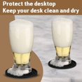 thumbnail image 4 of 20 Pack Coasters for Drinks Silicone Coaster with Holder Non Protection Washable Cup Coasters Heat Resistant, 4 of 5