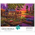 thumbnail image 1 of Buffalo Games - Le puzzle Geno Peoples - Stephanie's Canoe Rental - en 2000 pièces, 1 of 5