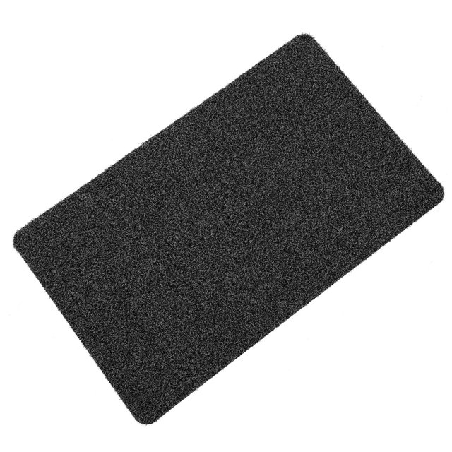 AURARMLET Dark Grey Front Door Mat with Scratch Resistant Material for Home Garage Laundry Bathroom
