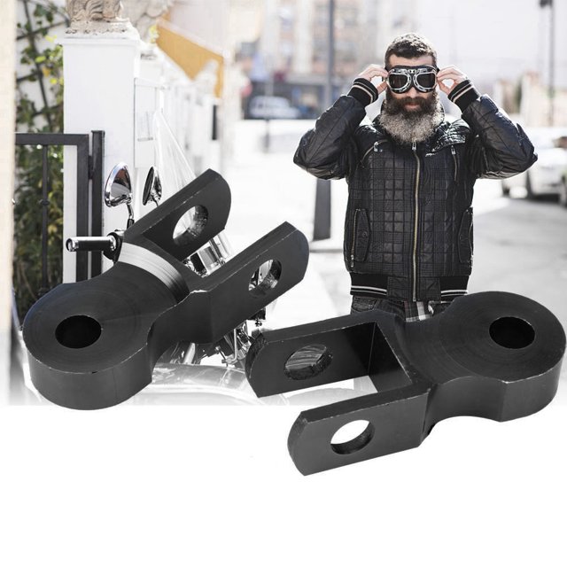 Ymiko Riser d'Amortisseur Amortisseur d'Extension de Hauteur, Riser d'Amortisseur de Moto, Accessoires de Remplacement 2Pcs pour Moto