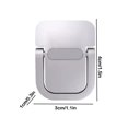 thumbnail image 3 of Portable Foldable Laptop Stand with Adhesive Base – 4 in x 3 in x 1 in Mini Desktop Height Pad for Laptops, 3 of 7