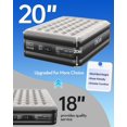thumbnail image 5 of OhGeni 20" Queen Air Mattress (1-Pack) with Built in Pump, Inflatable Blow Up Bed, Upgraded Air Column Support for Enhanced Stability, Raised Height for Easy Entry & Exit, 650 lbs Capacity, 5 of 5