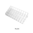 thumbnail image 4 of relayinert Compact Cosmetic Organizer Box For Efficient Space Utilization White Multiple 36 grids 1Set, 4 of 6