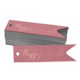 thumbnail image 1 of Inkdotpot Rose Gold Foil Paper Hang Tags Happy Diwali Favor Tags 100 Pieces, 1 of 6