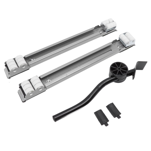 Refrigerator Roller, Multifunctional Silent Stable Appliance Roller Labor Saving Shockproof For Heavy Objects Silver