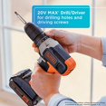 thumbnail image 5 of beyond by BLACK+DECKER Home Tool Kit with 20V MAX Drill/Driver, 83-Piece (BDPK70284C1AEV), 5 of 5