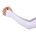 thumbnail image 2 of maskred Cycling Glove Accessory Hand Arm Protector Protection Breathable Half Finger Sleeve Running Camping Fishing Driving No.6 1Set, 2 of 6