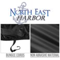 thumbnail image 3 of NEH Half Cover Compatible with Can-Am Spyder 2016-2022 F3-T, F3 Limited Models (With Trunk) | Waterproof, Weather Resistant Fabric, Black, 3 of 5