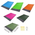 thumbnail image 3 of Maoww Tapis de Camping Anti-Humidité Anti-Déchirure Couverture de Plage Tapis de Sol Randonnée Vert et Gris, 3 of 6