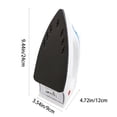 thumbnail image 3 of TopLLC Household Handheld Steam Electric Iron Small Portable Iron 1200W Suitable For Clothes Five-Level Temperature Adjustment Thermostat Control portable iron, 3 of 7